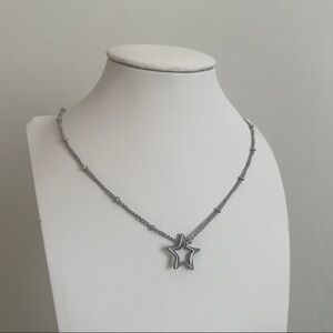 Stainless Steel Star Necklace Y2K Minimalist Grunge